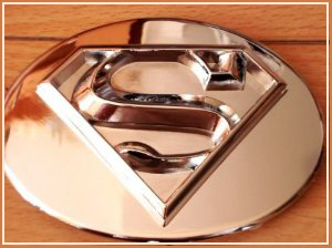 Superman Logo Belt Buckle Superman Super S Logo buckle